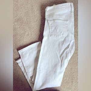 AG Adriano Goldschmied White Ankle Jeans